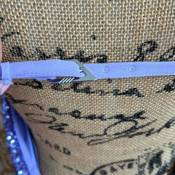 NWOT The Attico Audrey Lilac Sleeveless Open Back Sequin Mini Dress sz 42 US 4-6 - Picture 13 of 16